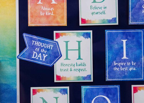 Watercolor You are Capable of Doing Great Things Bulletin Board (Pack of 2)