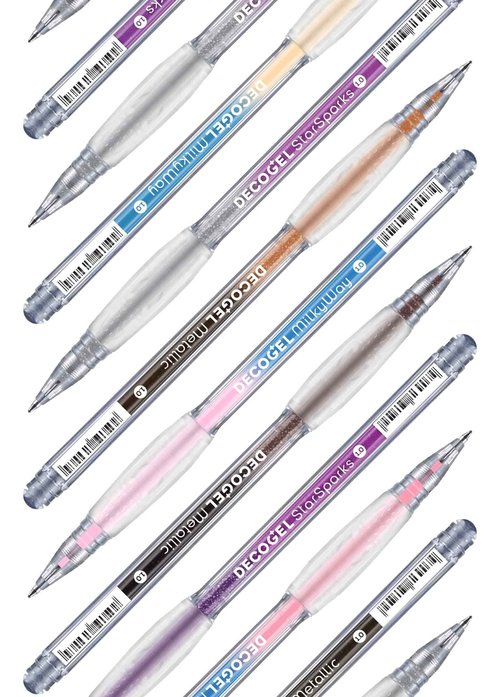 Deco Gel 1.0 Cosmic Collection 50 Colours + 10 Replacement Refills