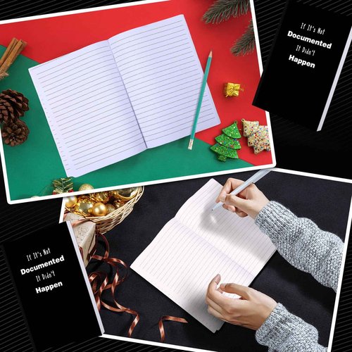Cholemy 20 Pcs Funny Notebooks for Work Christmas Thanksgiving Office Gifts Funny Office Journal Gag Gift Christmas Appreciation Gift for Employees Coworkers Staff Team Sarcastic Witty Work Gifts