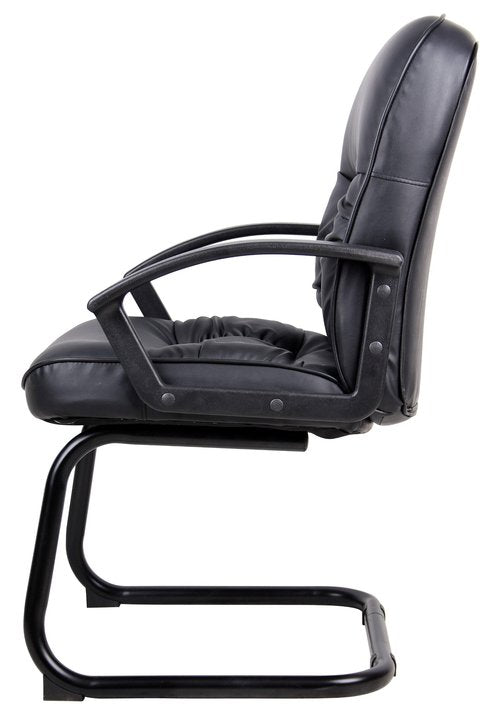 Boss Office Products Chairs Guest Seating, Unspecified, Black