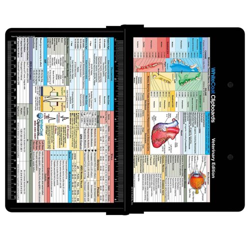 Whitecoat Clipboard® - Blackout Veterinary Medicine Edition