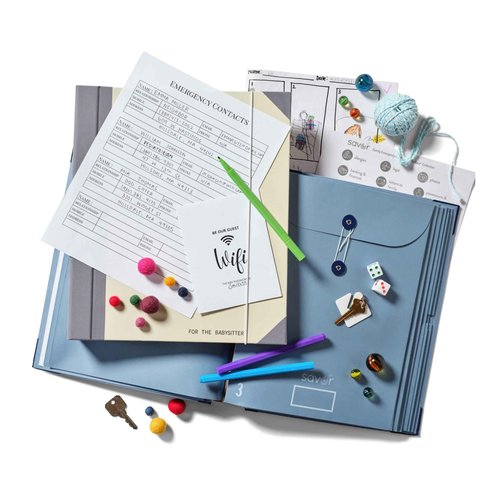 Savor | 2025 Edition The Folio™ Document Organizer | Custom Dyed Cloth-Bound Expanding File for Important Papers, Passports, Birth Certificates & More | Ideal for Home Organization & Graduation Gift