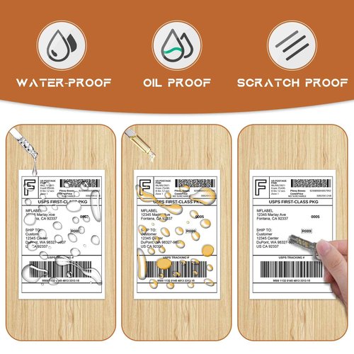 MFLABEL 20 Rolls 1744907 Thermal Shipping Label 4x6 for 4XL (20 Rolls)