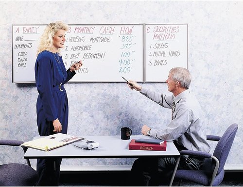Ghent VisuALL Bulletin Board - Gray Fabric with Non-Magnetic Whiteboard Interior | 41302