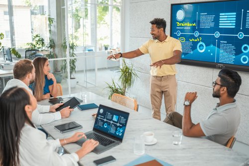 Promethean ActivPanel 10 65" High Specification Digital Whiteboard for Office or Classroom, 4K UHD, OS Flexible Device, Panel, 3 Year Onsite Support