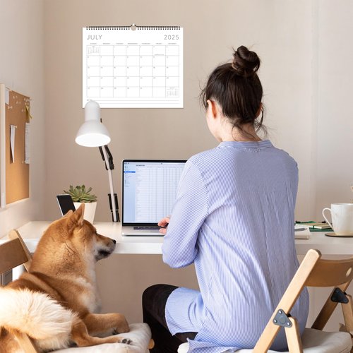 Beautiful 2025-2026 Wall Calendar - Runs from July 2025 until December 2026 – Large 14.5" x 11.5" Office Wall Calendar for Easy Organizing