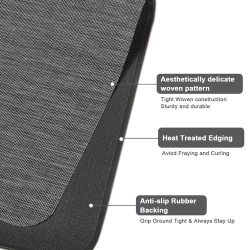 AiBOB Office Chair Mat for Hardwood Floor & Tile Floor, 53" x 45"Heavy Duty Computer&Desk Chair Mat for Rolling Chairs, Hard Floor Protector for Home Office