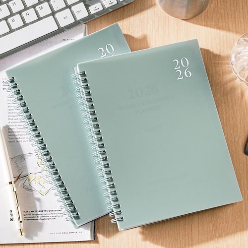 2026 Planner - 2026 Planner Weekly and Monthly from Jan. 2026 - Dec. 2026, Calendar Planner 2026 with Monthly Tabs, Inner Pocket, 8.5" x 6.4"