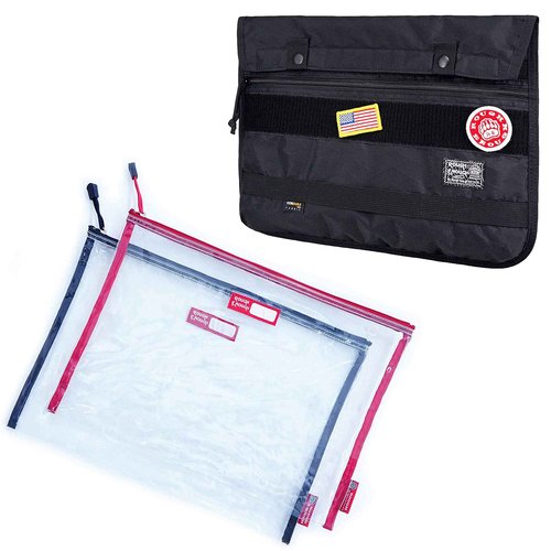 Rough Enough 13 14 Inch Laptop Sleeve Case Plastic File Folder Document Organizer Bundle Set