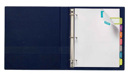 Avery Big Tab Printable Large White Label Dividers with Easy Peel, 8 Tabs, 20 Sets (14441)