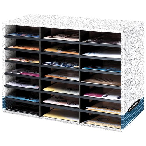 Bankers Box 21 Compartment Literature Organizer
