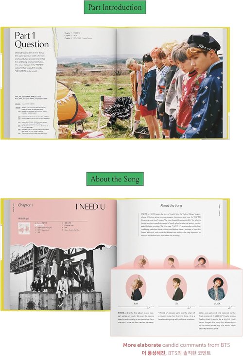 BTS | Official Merchandise - 10 Beloved Songs Full Lyrics Interpretations | Perfect Gift for ARMY