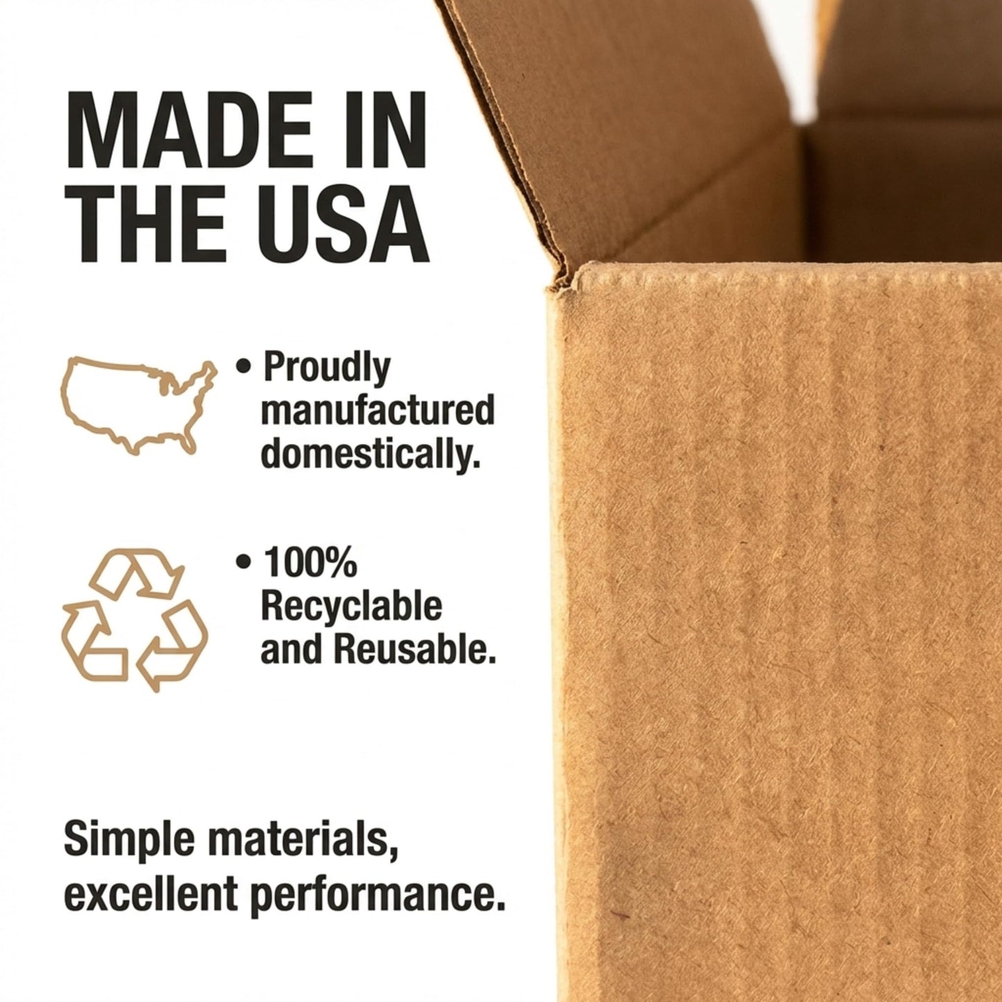 BOX USA Moving Boxes 20"L x 20"W x 15"H (12-Pack) Large + Packaging Tape - Shipping, Mailing, Packing, Packaging and Storage,ECT-32 Corrugated