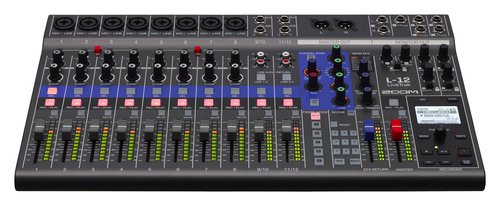 Zoom L-12 -Channel Mixer - Powered