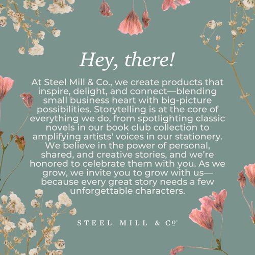 Steel Mill & Co Cute File Folders, Set of 9, Document Organizer for Filing Cabinet, Decorative Letter Size Files, Wanderlust