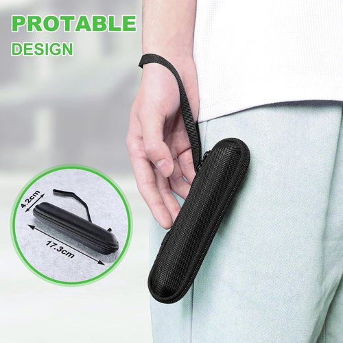 DinoFire USB Rechargeable RF 2.4 GHz Green Light Presentation Remote, Powerpoint Clicker Wireless Presenter Presentation Clicker Slide Advancer for Mac/Keynote/PC/PPT