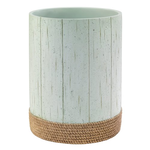 Avanti Linens - Waste Basket, Decorative Trash Can, Coastal Inspired Bathroom Decor (Beachcomber Collection)