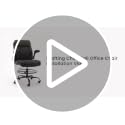 MAHOMICO Grey Drafting Chair Tall Office Chair for Standing Desk, Ergonomic with Foot Ring & Lumbar Support