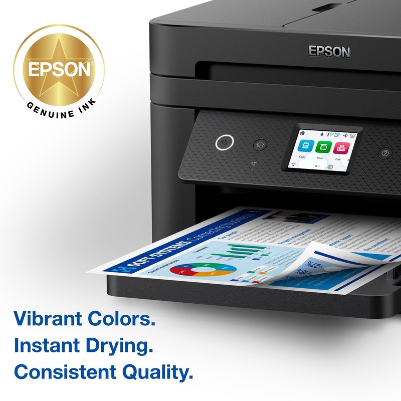 Epson 222 Claria Ink Standard Capacity Black & Color Cartridge Combo Pack (T222120-BCS) Works with Workforce WF-2960, Expression XP-5200