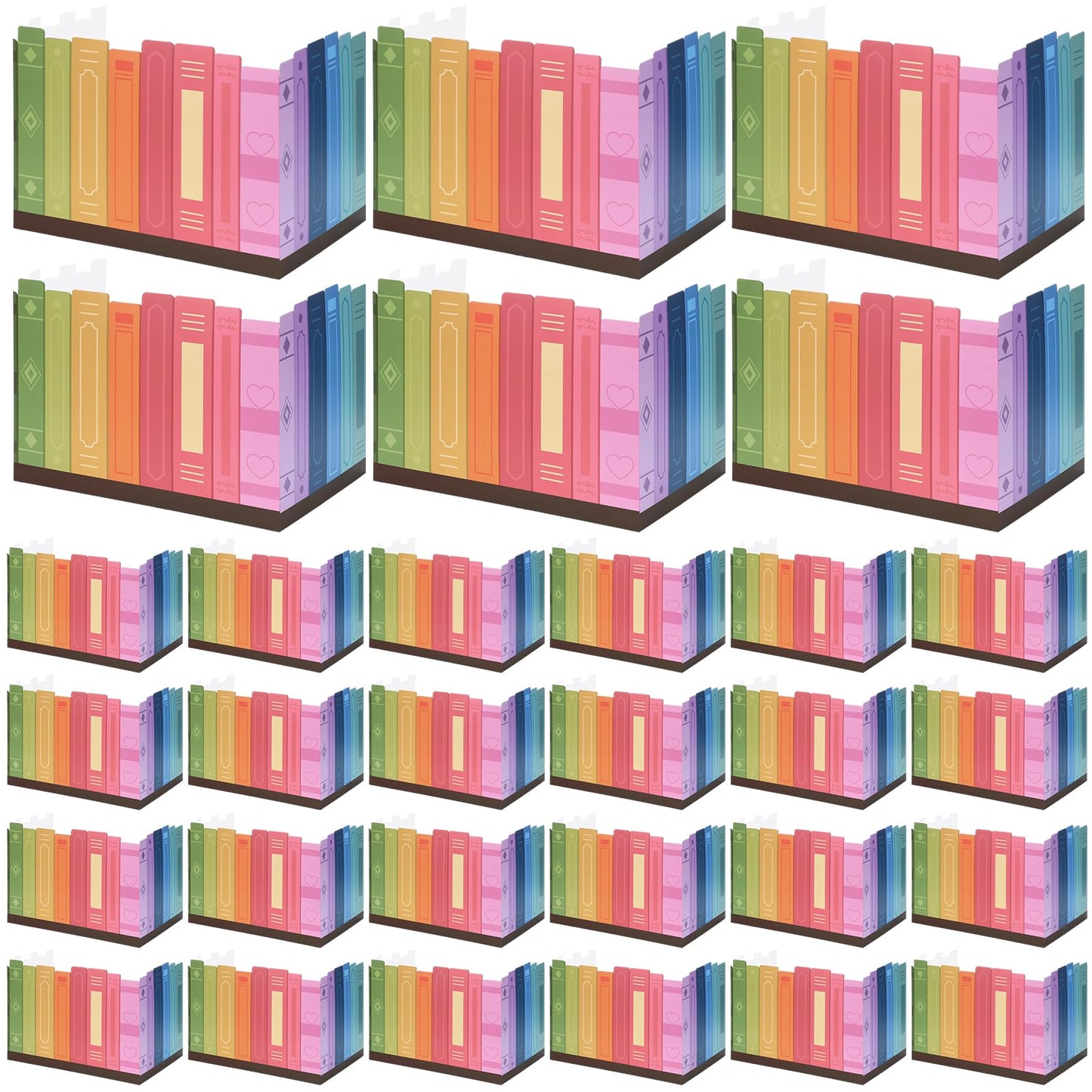 Honoson 24 Pcs Bulk Inspirational Privacy Folders for Students Cardboard Test Privacy Boards Motivational Words Desk Dividers Shield for Classroom School Study Supplies (Pastel Rainbow)