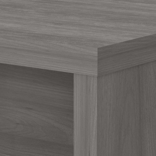 Bush Business Furniture Echo Desk Return/Bridge, Modern Gray
