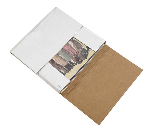 BOX USA BM4BK 17 1/8"L x 14 1/8"W x 2"H, White (Pack of 50)