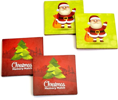 Mind Tools - Christmas Memory Match Game for Toddlers & Preschoolers - 48 Durable Matching Cards