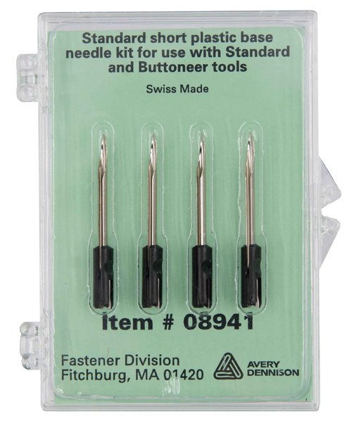 Avery Dennison Standard Tagging Gun Replacement Needles,10-Pack - Each Pack Contains 4 Needless for a Total of 40- Avery Dennison # 08941 Needles