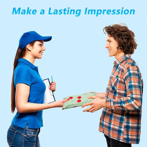 Cherry | Waterproof Poly Mailers - 6x9 Inch, 100 Pcs Tear-Resistant Shipping Bags for Clothing