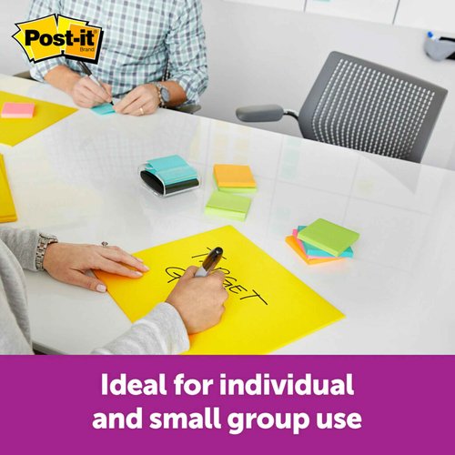 Post-it Super Sticky Big Notes, 11 in x 11 in, 1 Pad, 30 Sheets/Pad (BN11) - Pack of 6