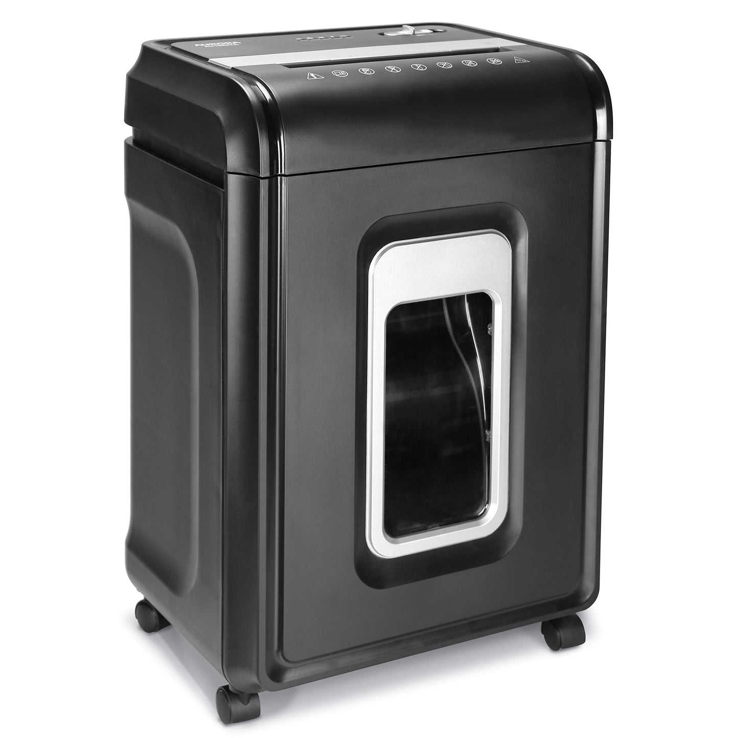 Aurora AU2260XA Heavy Duty Anti-Jam 22-Sheet Crosscut Shredder/60 Min Run Time/ 7-Gallon Pullout Basket and Casters