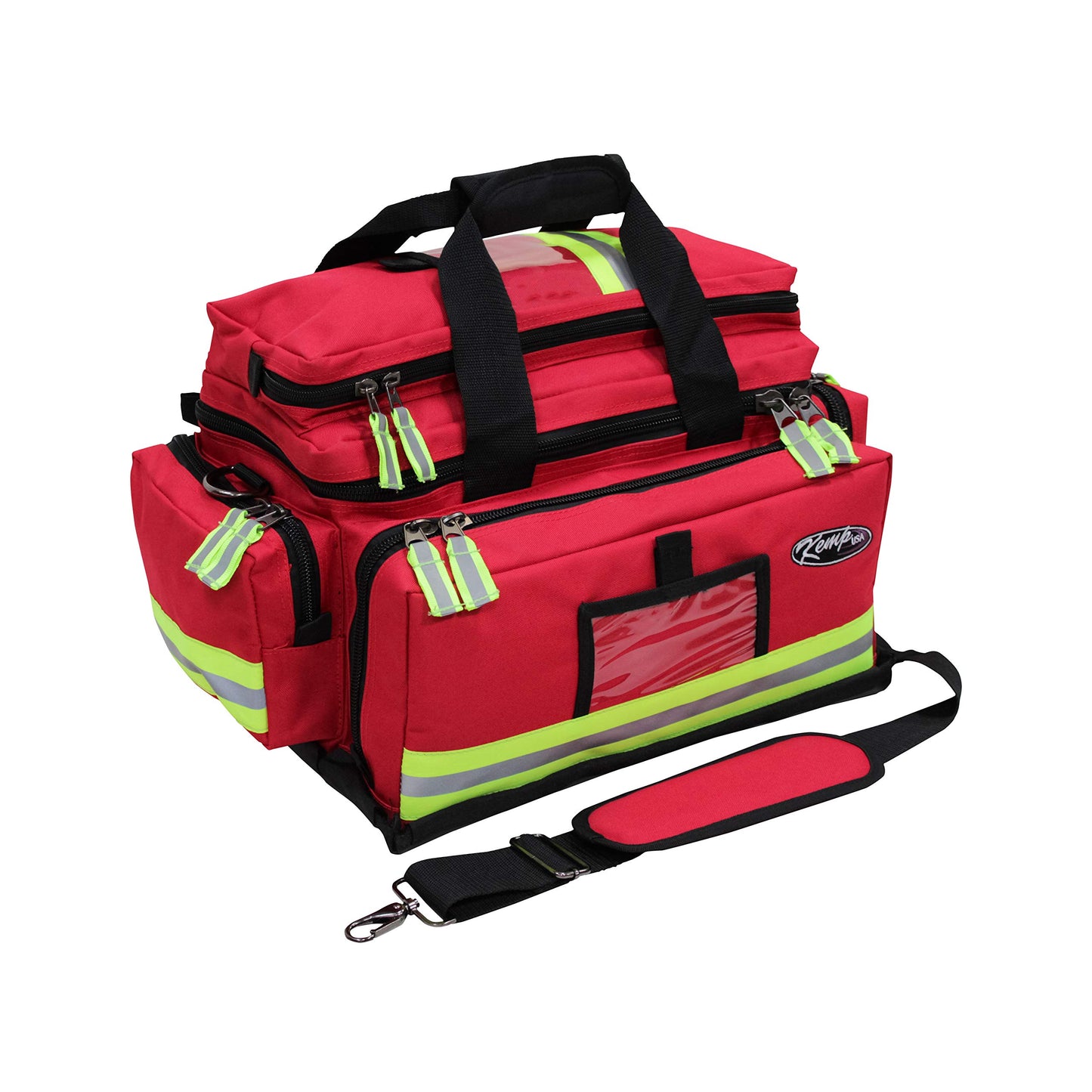 Kemp USA Large Trauma EMS Bag | Survival Gear for Emergency Response Professionals, EMTs, and First Responders | Emergency Medical Bag for First Aid EMT Kit and Trauma Kit