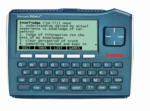 Franklin Merriam-Webster's Advanced Dictionary and Thesaurus (MWD-1510),Black