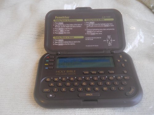 Franklin Kjb-1440 Electronic King James Holy Bible