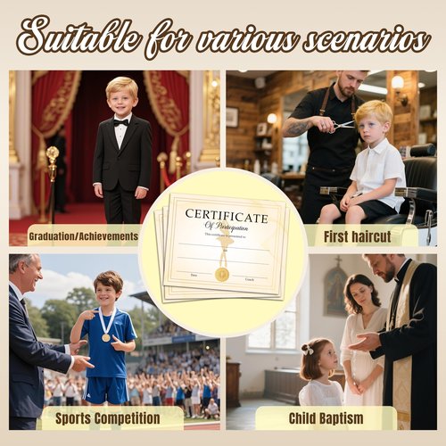 Dance Participation Certificate, 25 Pcs Dance Award Certificates, Ballet Team Competition Awards Gifts for Students, School Graduation Gifts Decorations Supplies -A17