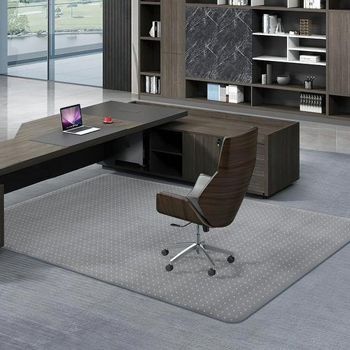 BesWin Chair Mat for Carpets, Clear Office Chair Mat for Carpeted Floors, Carpet Protector Mat for Office Chair for Low Pile Carpet, BPA and Phthalate Free(47" x 59" Rectangle)