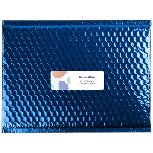 Avery Mailing Address Labels, Inkjet Printers, 350 Labels, 1-1/3 x 4, Permanent Adhesive, 5 Packs (8162)