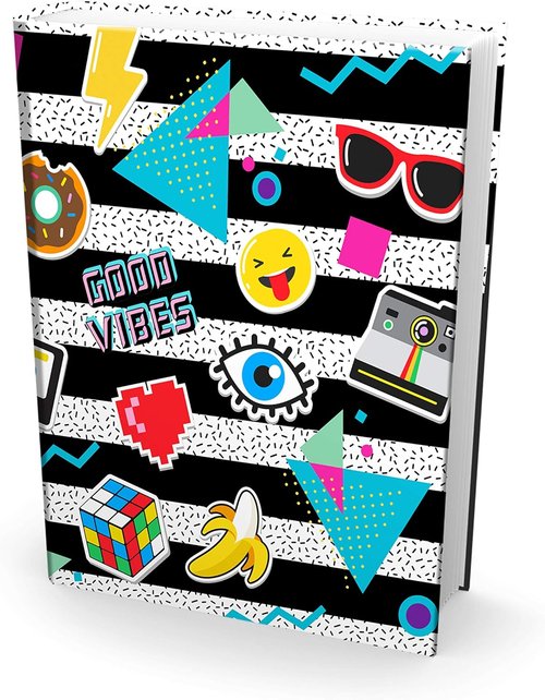 Regine Switzerland Jumbo Book Covers - Easy Apply, Reusable 9x11 Textbook Jackets | Fun Washable Designs for Kids & Teens