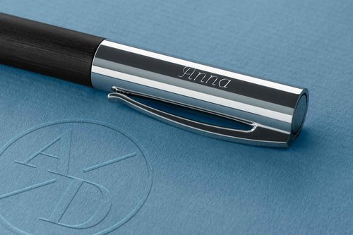 Faber-Castell Ambition Fountain Pen, Black Resin - Extra Fine