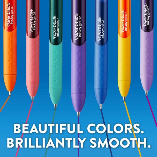 Paper Mate InkJoy Gel Pens Medium Point (0.7mm) Black 36 Count