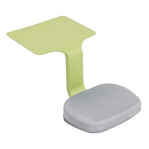 ECR4Kids The Surf Portable Lap Desk with Cushion, Flexible Seating, Green