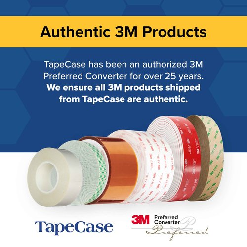 3M VHB Heavy Duty Mounting Tape 4910, Clear, 12" width x 1yd length (1 Roll)