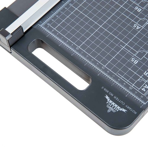 Jielisi 3-Way 12.6 Inch (A4 size) Rotary Trimmer Cutter Perforate & Scallop
