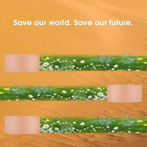 ADHES Biodegradable Kraft Paper Tape Eco Friendly Packing Tape Writable Non-Coated Surface for Masking, Sealing, and Packaging Use,2inch x 55 Yards,36Rolls