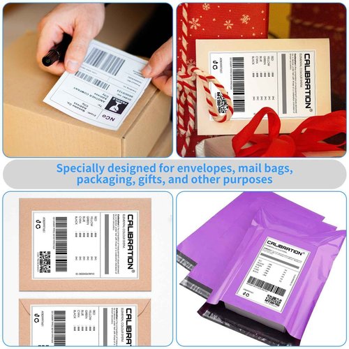 Thermal Label Roll,Shipping Label 4x6,NefLaca Mailing Paper,Printer Paper 4"x6",Compatible with Rollo, Zebra, MUNBYN Thermal Printer,250 per Roll,20 Rolls,5000 Labels
