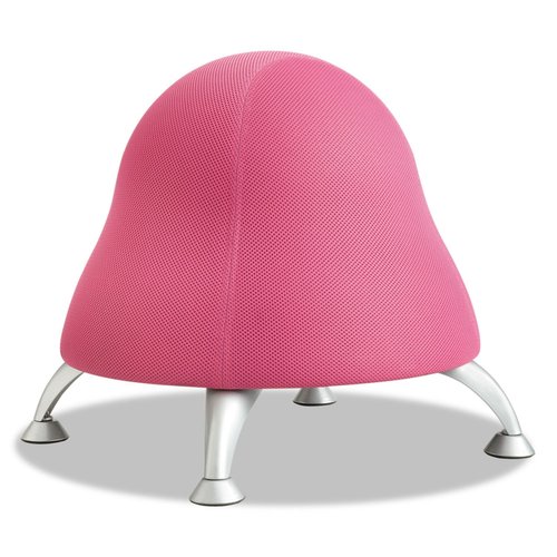 Safco Products 4755PL Runtz Ball Chair, Pink, Anti-Burst Exercise Ball, Active Seating