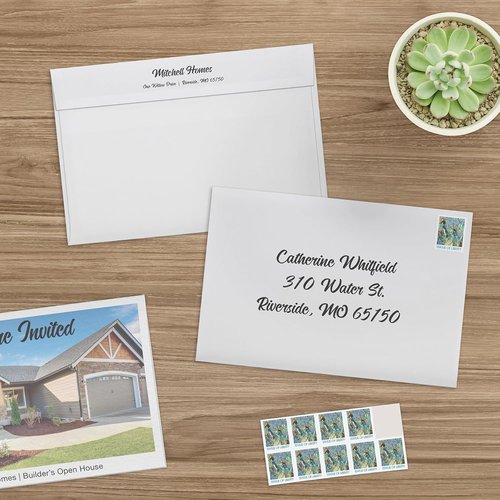 Columbian A9 Self-Seal Mailing Envelopes - 100 Pack | Premium White 5.75 x 8.75 Inches for Invitations & Announcements