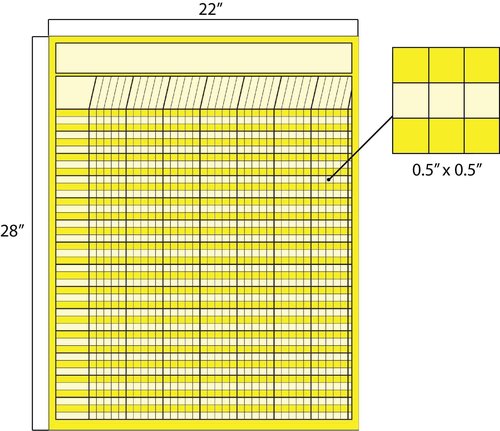 Vertical Chart Set of 12