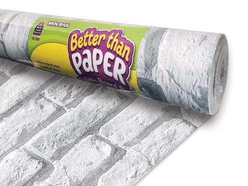 Teacher Created Resources White Brick Better Than Paper Bulletin Board Roll