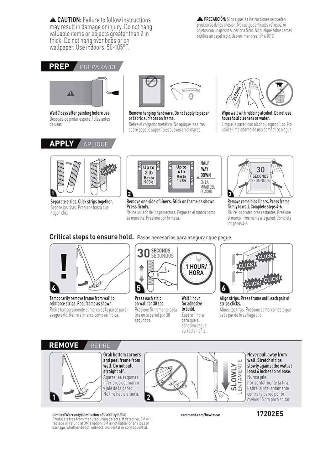 Command 4 lb Small Picture Hanging Strips - 18 Pairs for Damage-Free Wall Decor | White Adhesive Strips